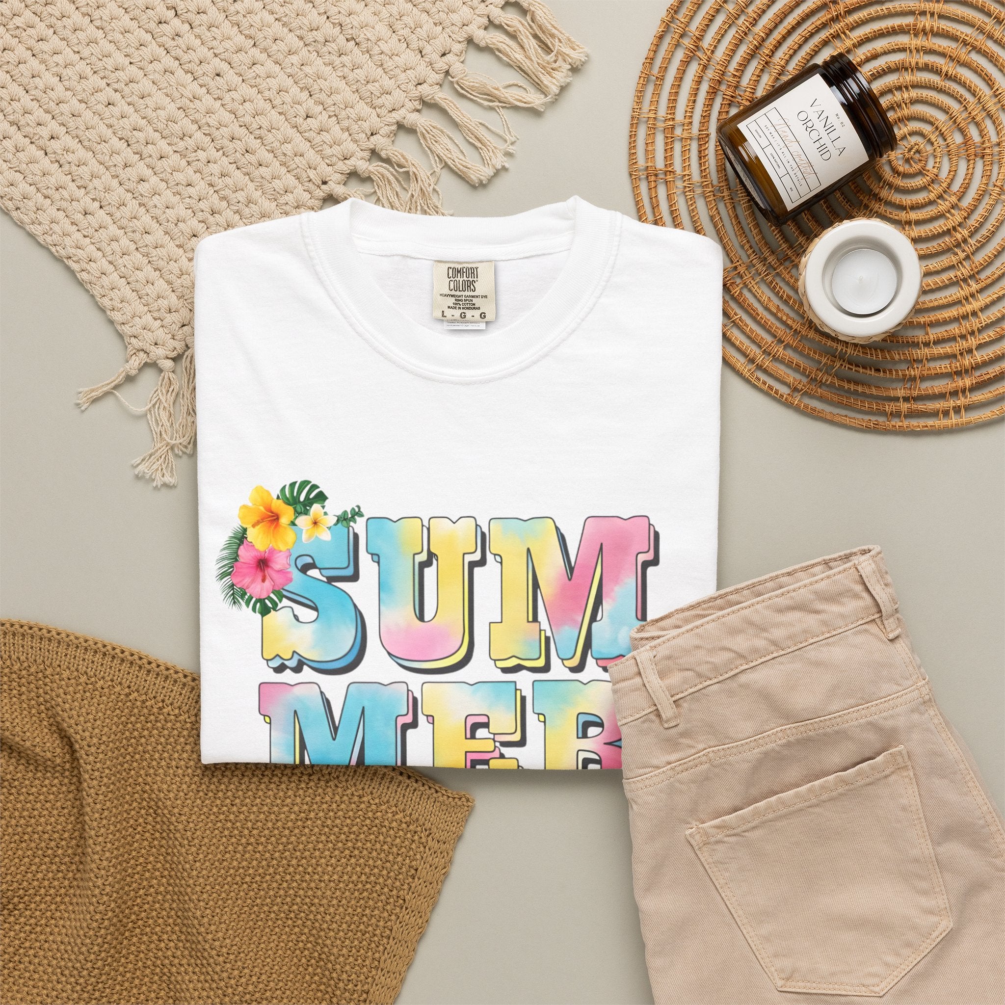 Copy of {TEMPLATE} Unisex Garment-Dyed T-shirt {Summer}