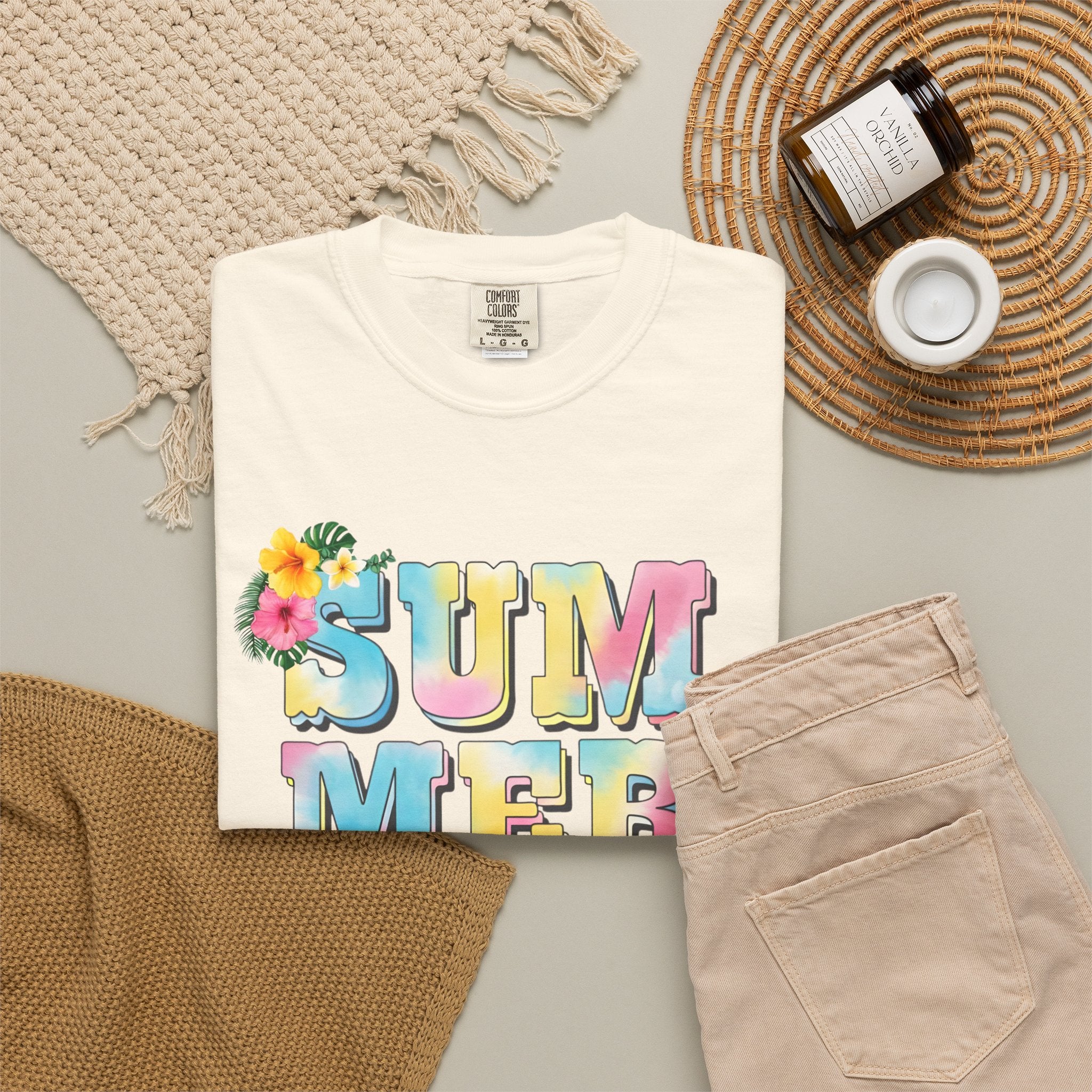 Copy of {TEMPLATE} Unisex Garment-Dyed T-shirt {Summer}