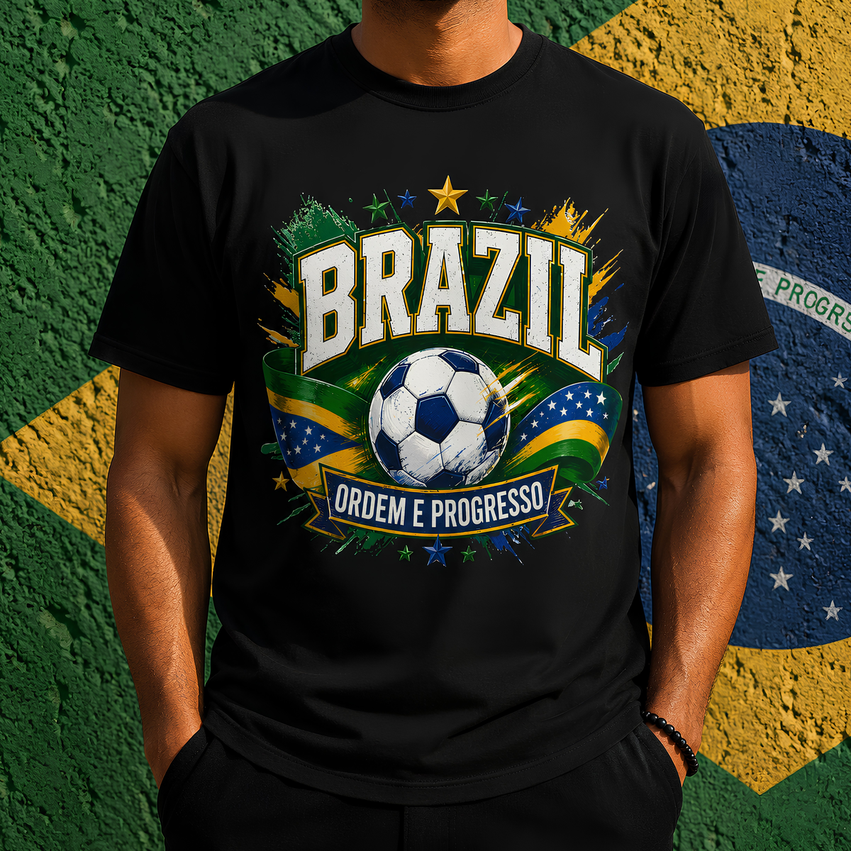 Brazil Unisex 2026 Football Fan T-Shirt