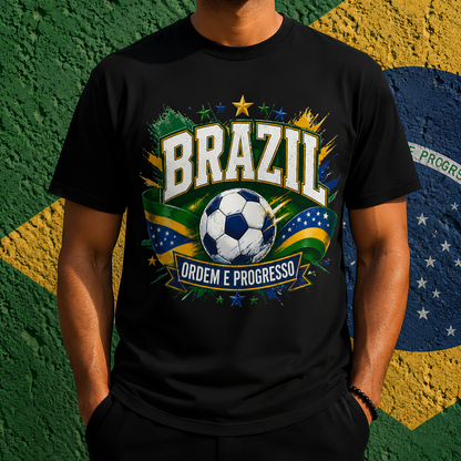 Brazil Unisex 2026 Football Fan T-Shirt