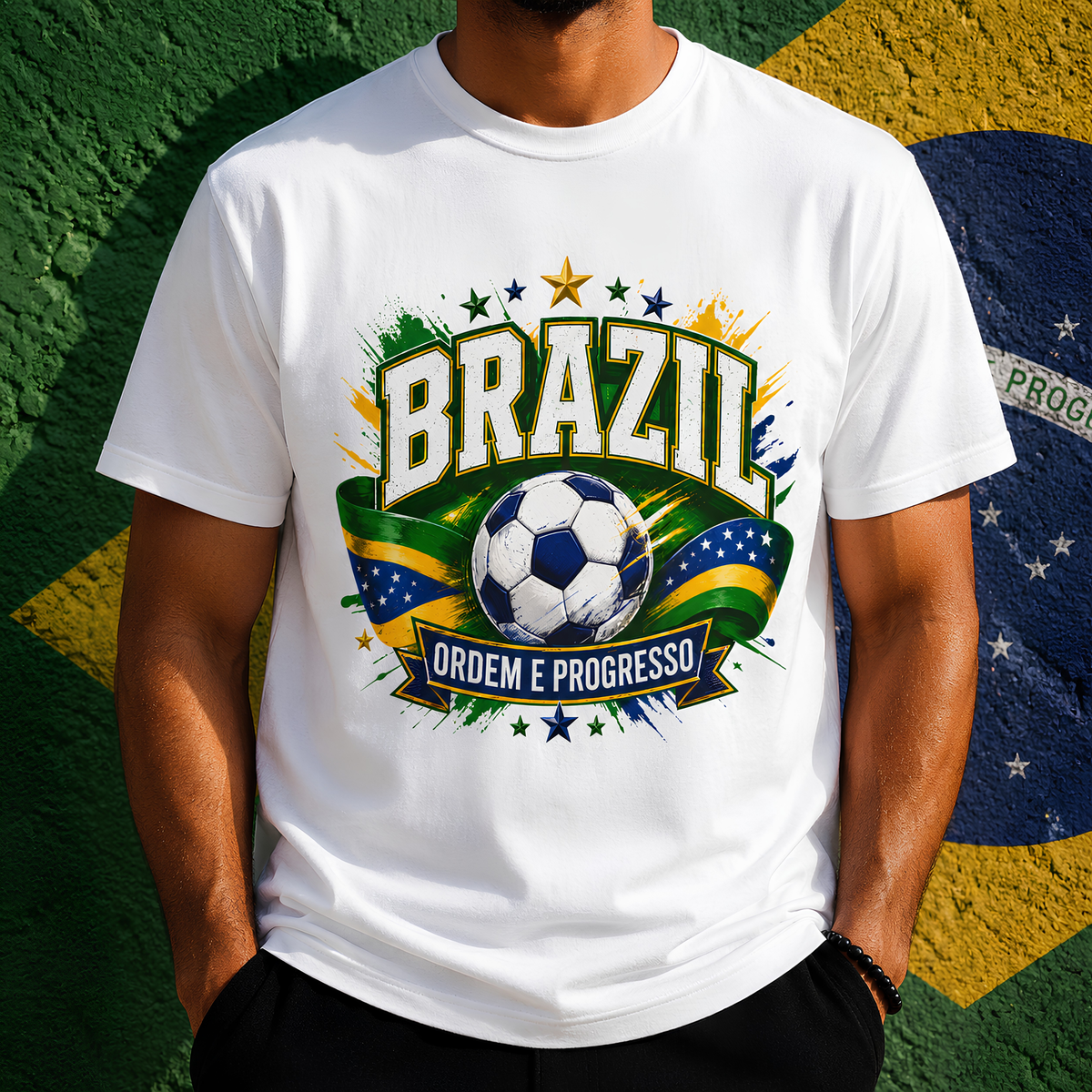 Brazil Unisex 2026 Football Fan T-Shirt