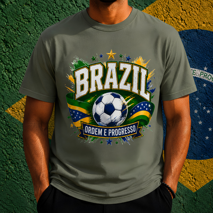 Brazil Unisex 2026 Football Fan T-Shirt