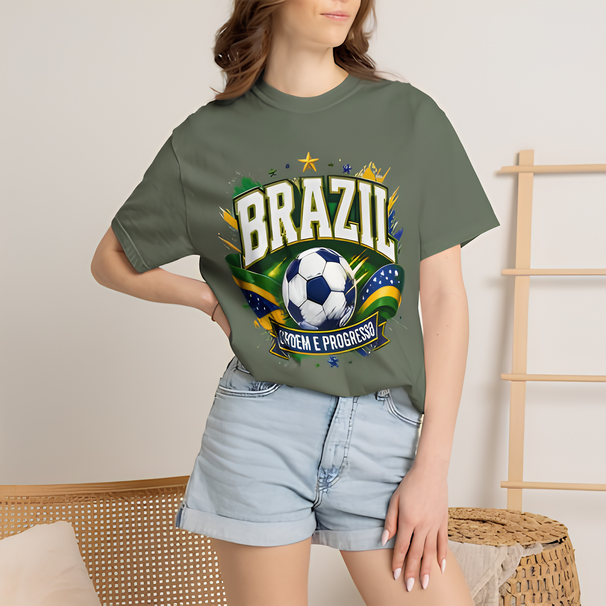 Brazil Unisex 2026 Football Fan T-Shirt