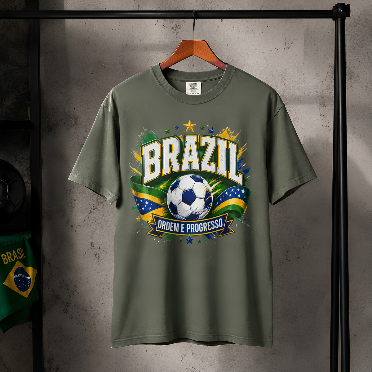 Brazil Unisex 2026 Football Fan T-Shirt