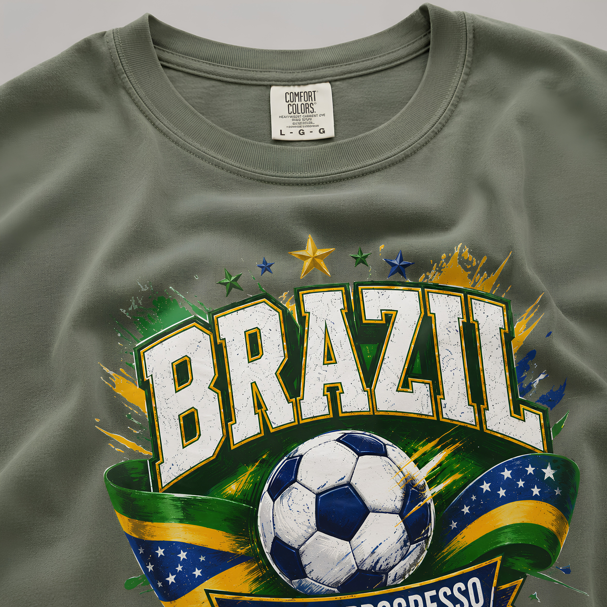Brazil Unisex 2026 Football Fan T-Shirt