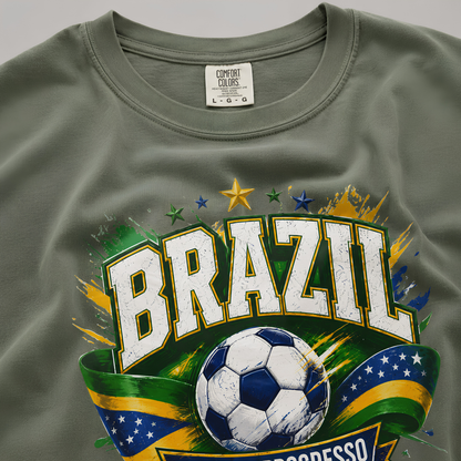 Brazil Unisex 2026 Football Fan T-Shirt