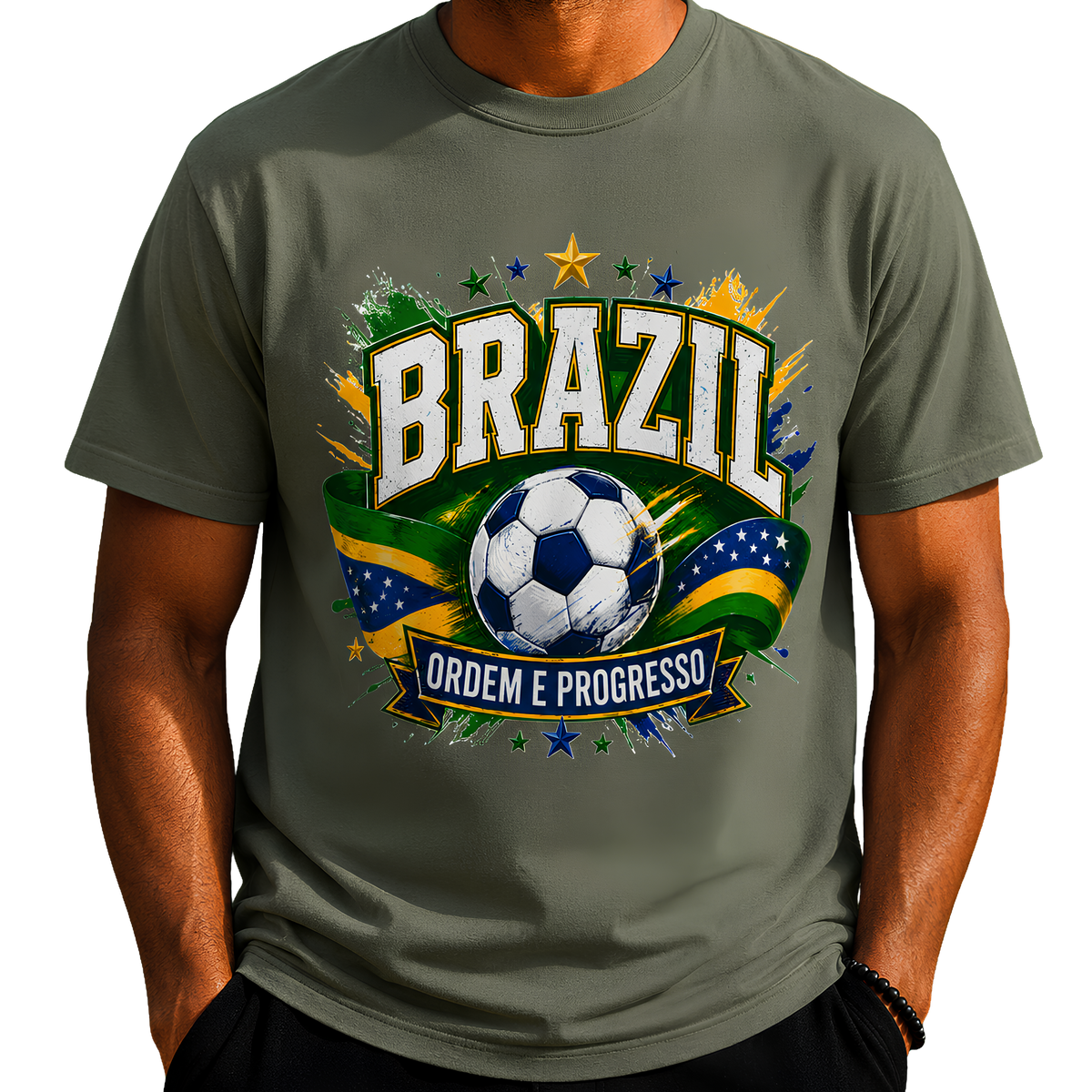 Brazil Unisex 2026 Football Fan T-Shirt