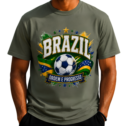 Brazil Unisex 2026 Football Fan T-Shirt