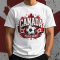 Canada Unisex 2026 Football Supporter T-Shirt | Soccer Fan Graphic Tee | Matchday Apparel | Maple Spirit | Football Fan Gift | Comfort Colors Shirt