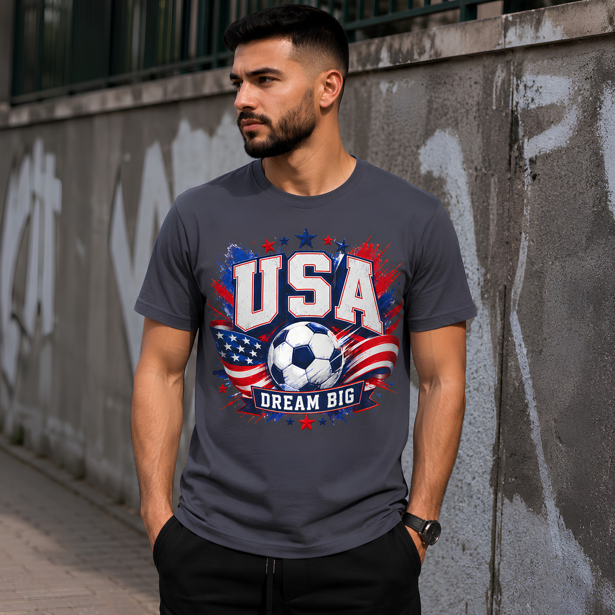 USA Unisex 2026 Football Fan T-Shirt
