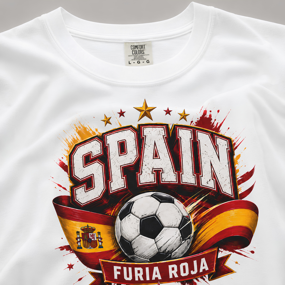 Spain Unisex 2026 Football Fan Shirt