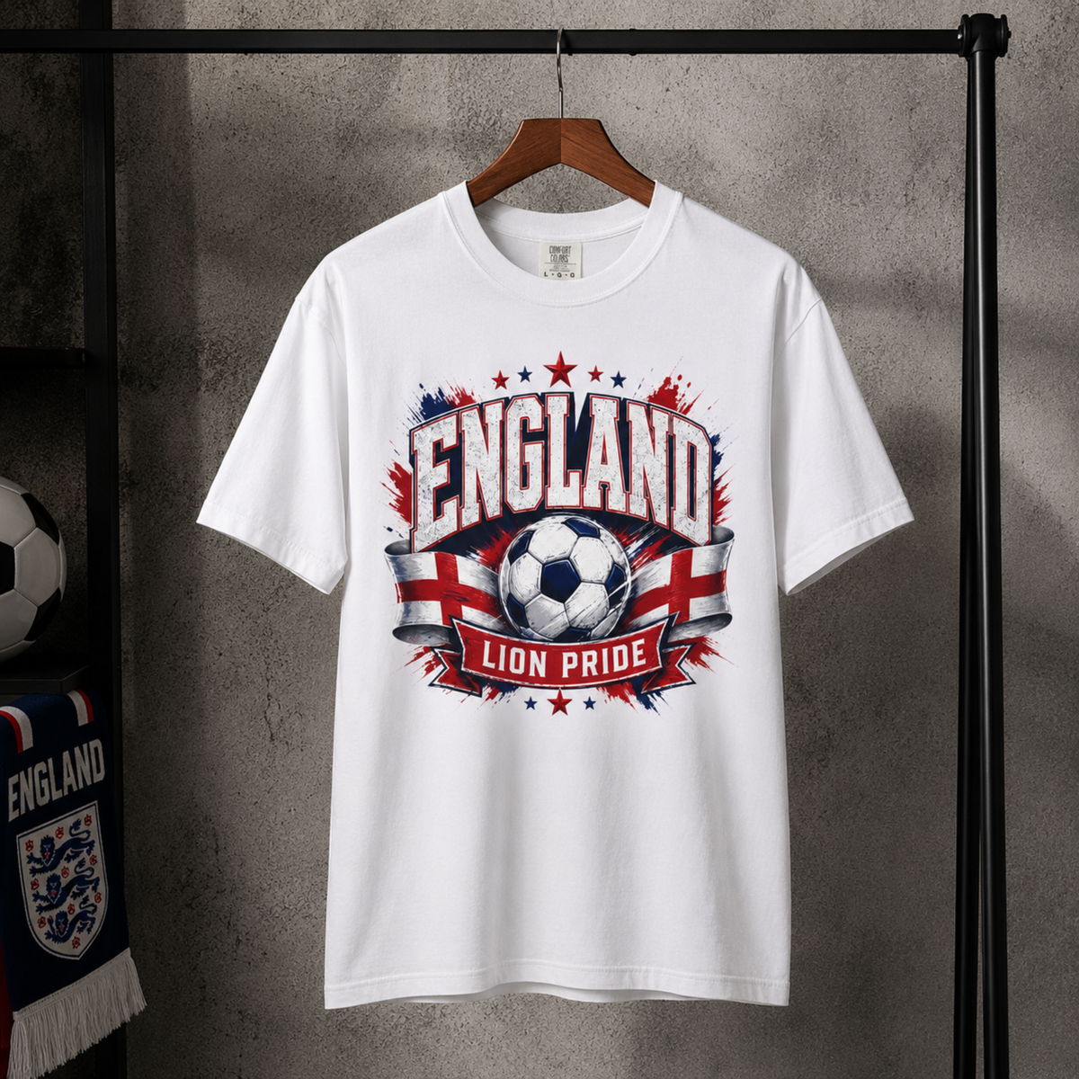 England Unisex 2026 Football Fan Shirt
