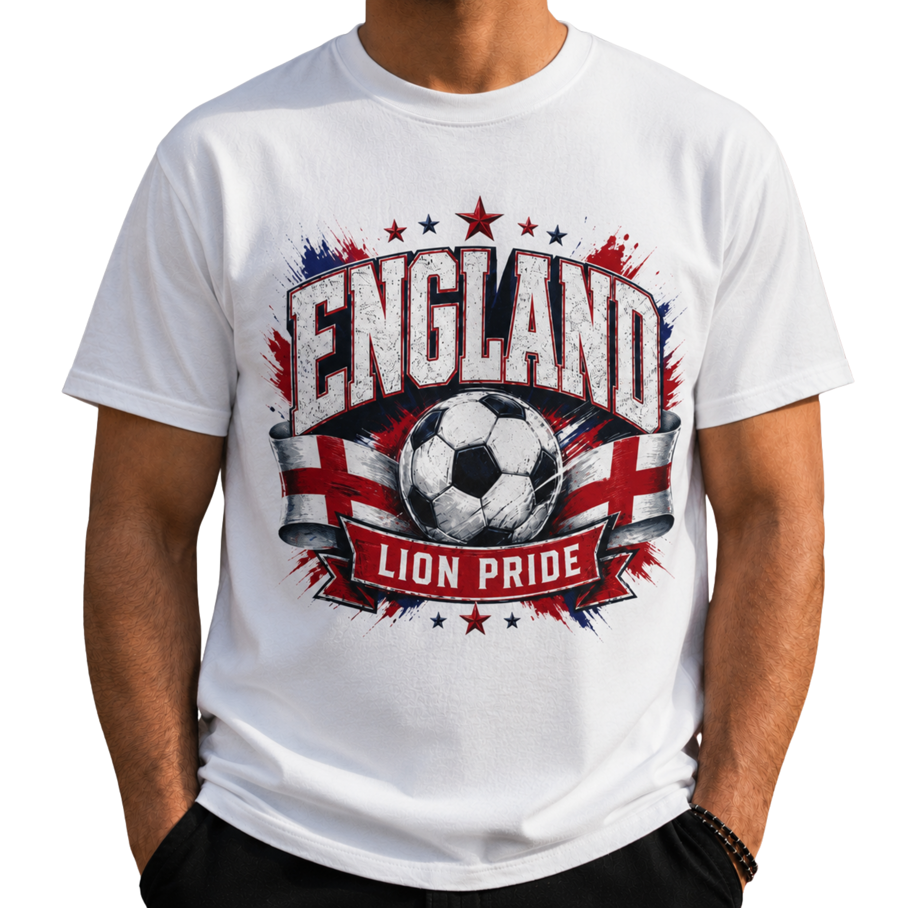 England Unisex 2026 Football Fan Shirt | England Football Supporter Tee | Lion Pride Graphic T-Shirt | England Matchday Shirt | Football Fan Apparel | Comfort Colors Soccer Shirt | England Gift for...