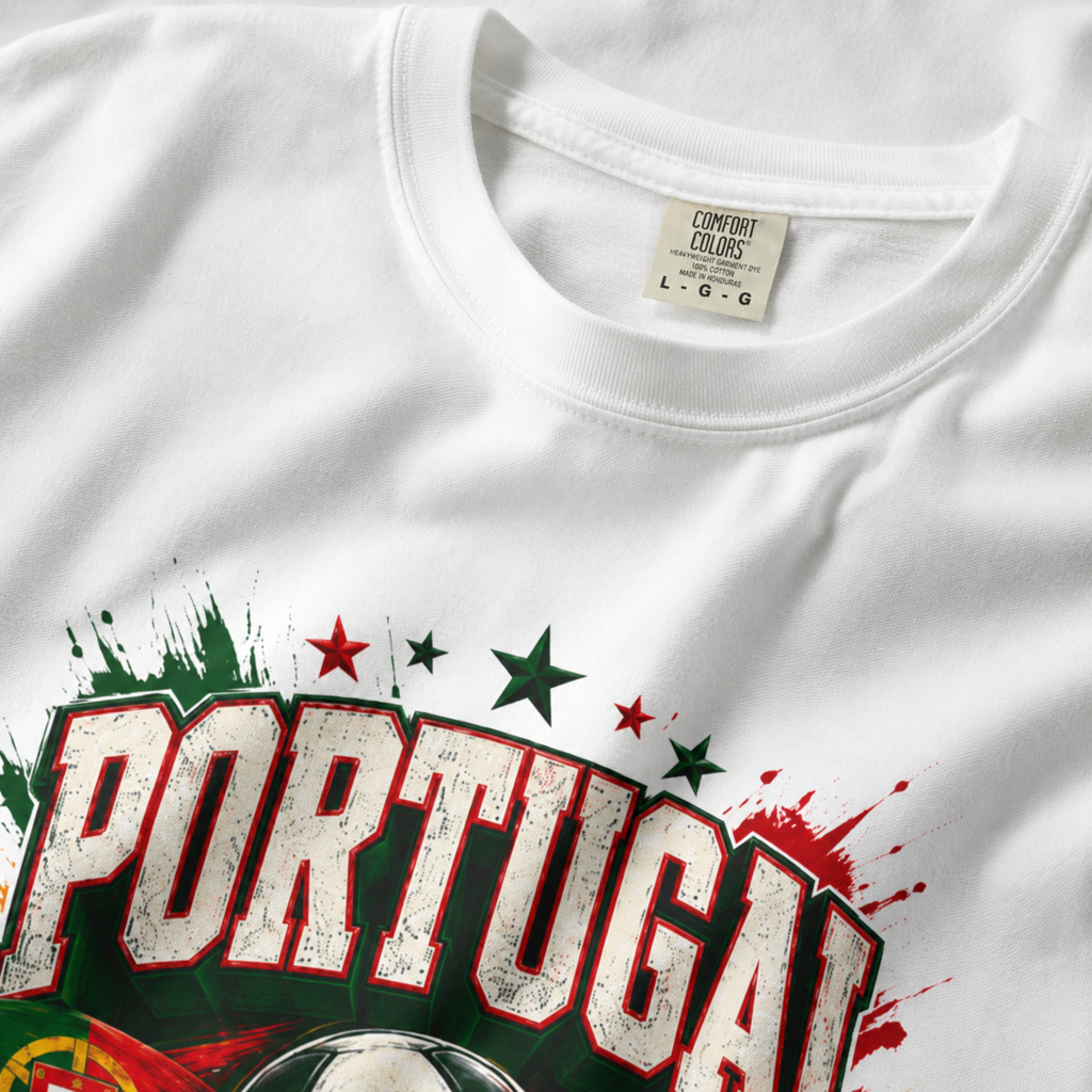 Portugal 2026 Unisex Football Fan Shirt, Portugal Football Supporter Tee, Alma Lusa Graphic Shirt, Portugal Football Gift