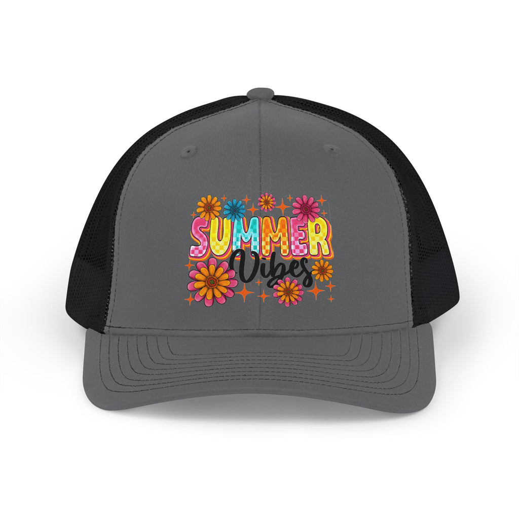 Summer Vibes Women's Snapback Trucker Cap – Adjustable Mesh Hat