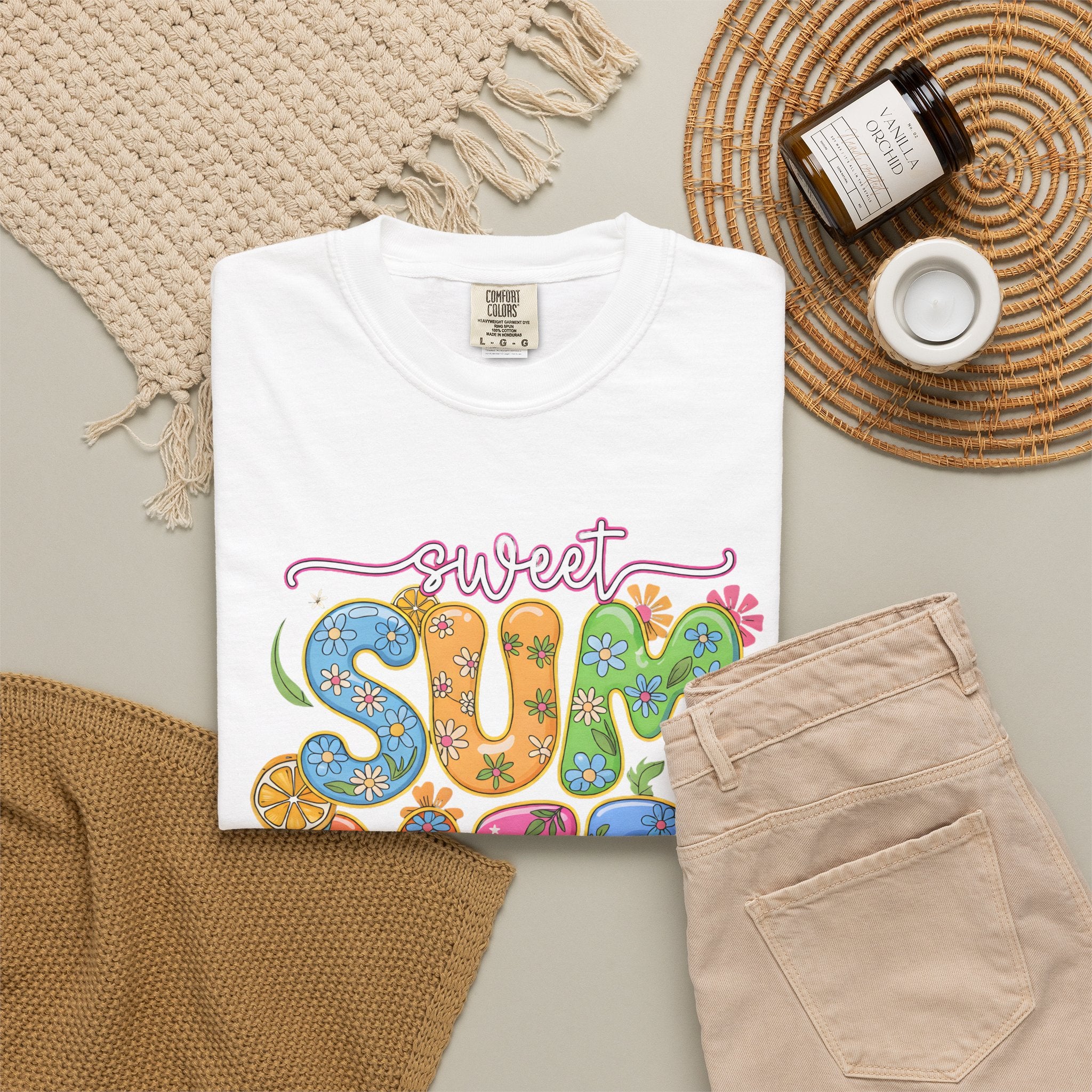 Copy of {TEMPLATE} Unisex Garment-Dyed T-shirt {Summer}