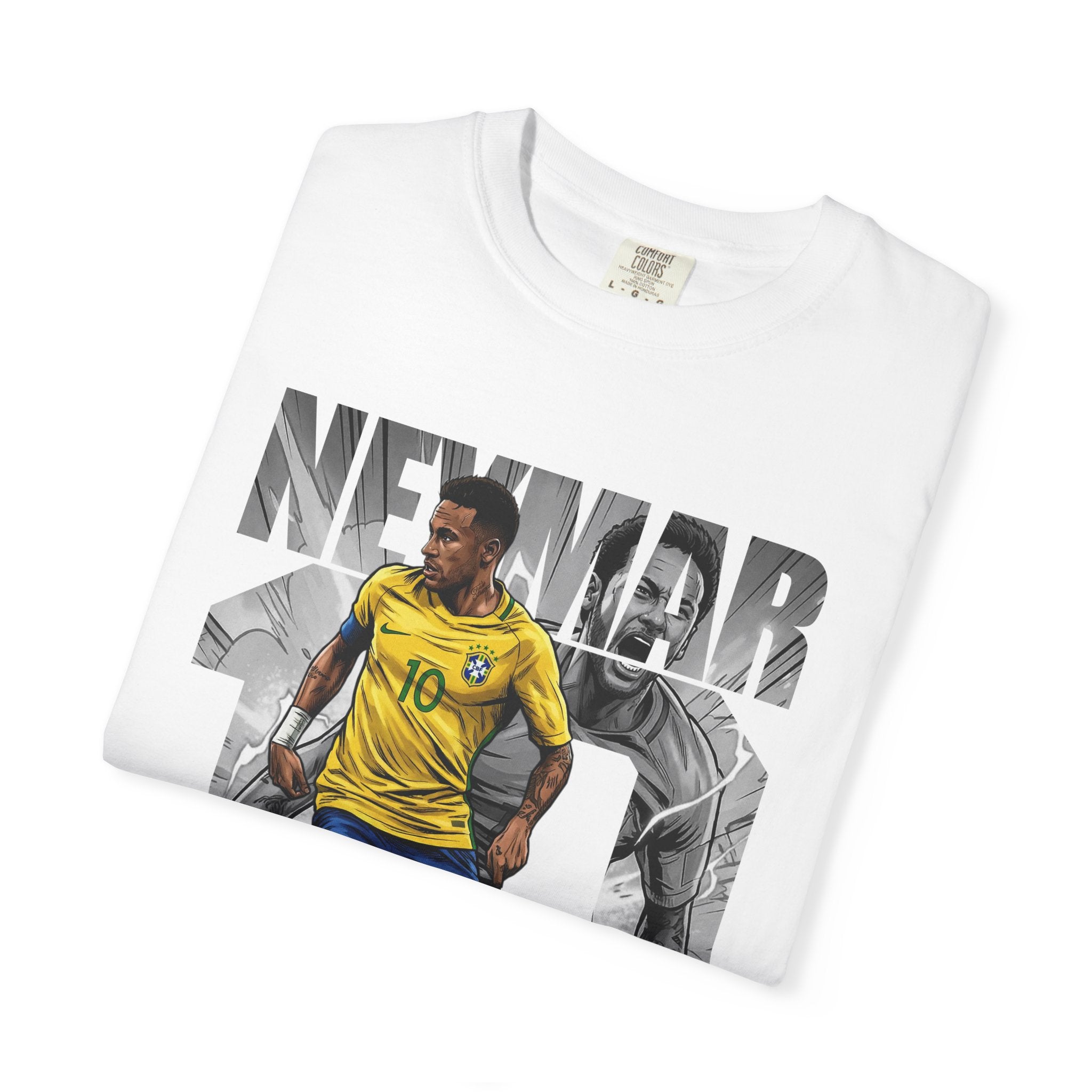 The Prince Of Santos Vintage Soccer Tribute Shirt | Brazil #10 Graphic Tee | Football Legend Fan Gift | Retro Streetwear T-Shirt